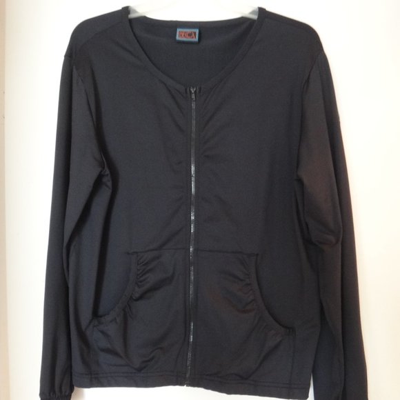 BECCA Sweaters - Women Full Zip Sweater Jacket with Zip Pockets Size L